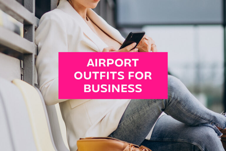 airport outfit ideas for business travels