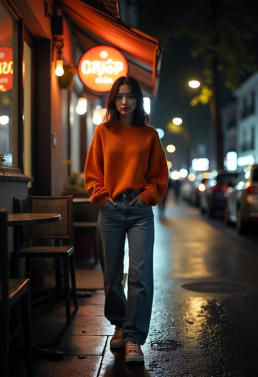 High Waisted Baggy Jeans Outfit Ideas