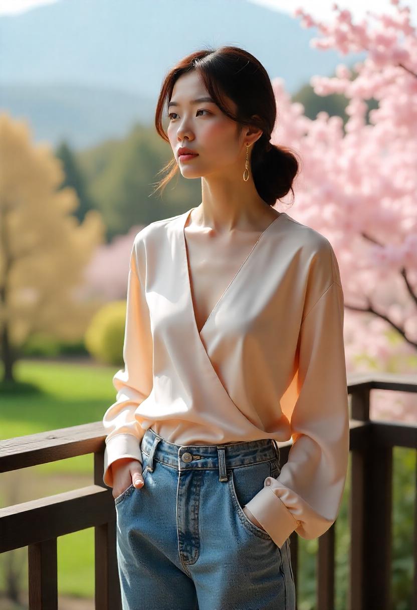 High Waisted Baggy Jeans Outfit Ideas
