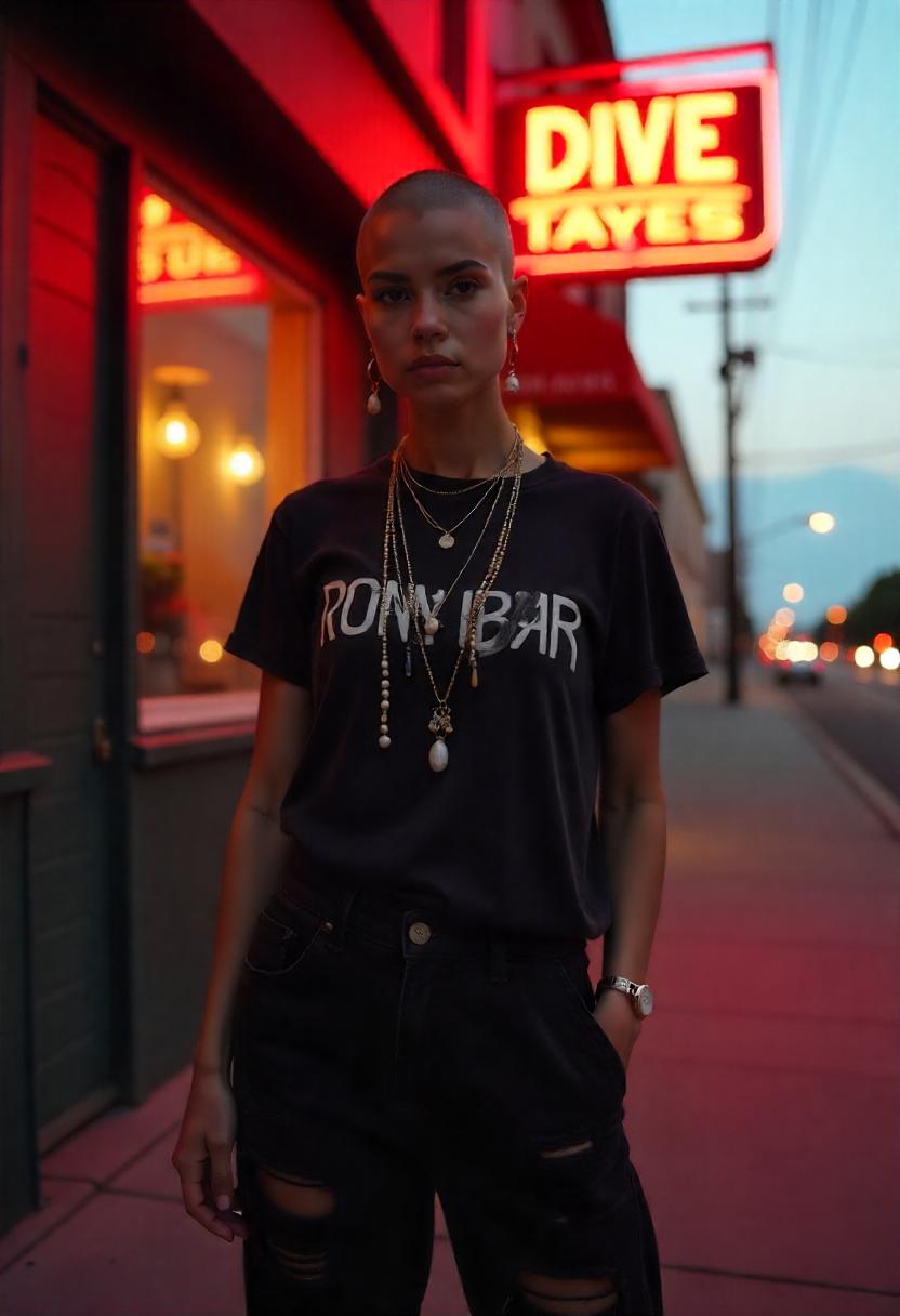 black baggy jeans outfit ideas