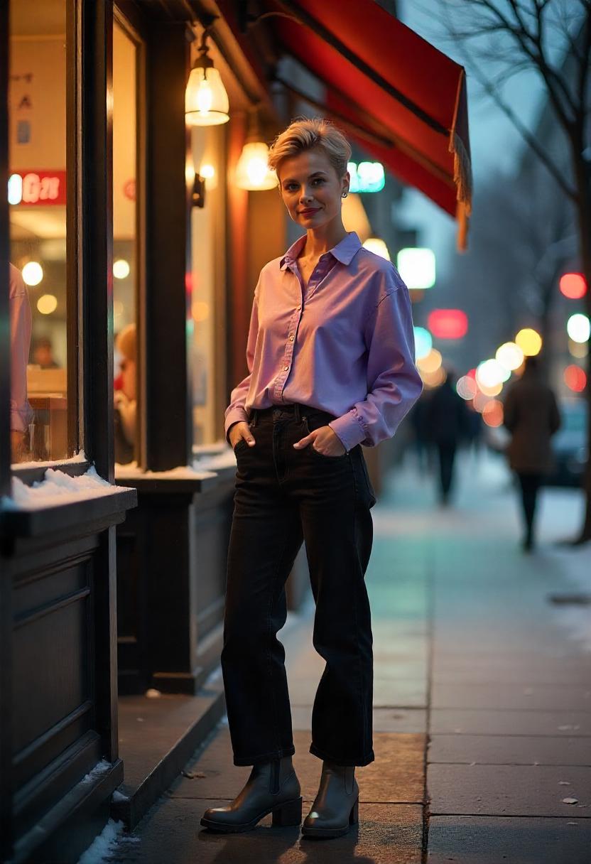 black baggy jeans outfit ideas