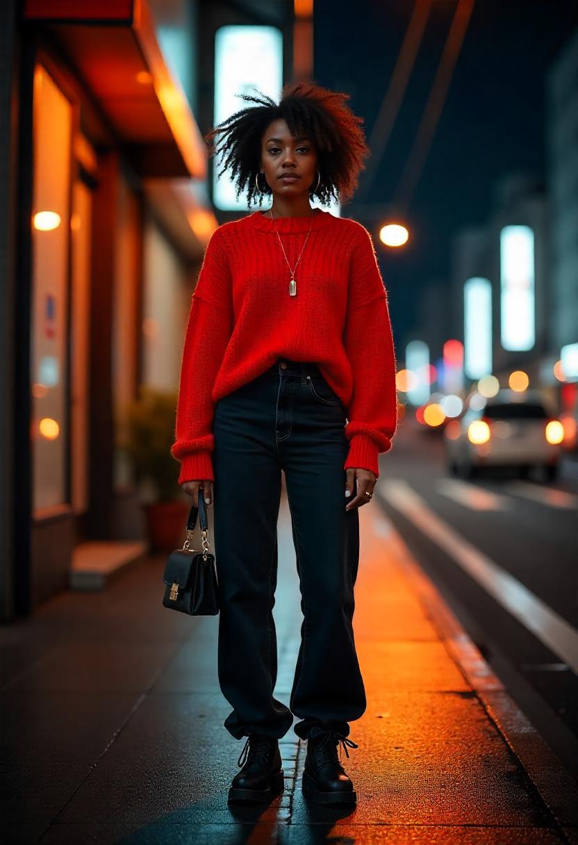 Baggy Jeans Outfit Ideas For Winter