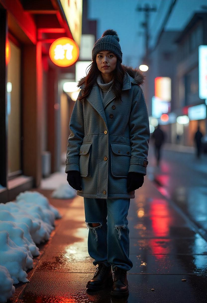 Baggy Jeans Outfit Ideas For Winter