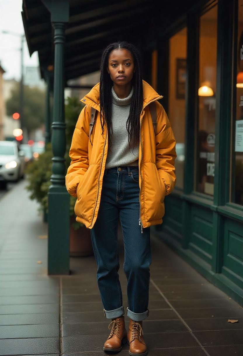 Baggy Jeans Outfit Ideas For Winter