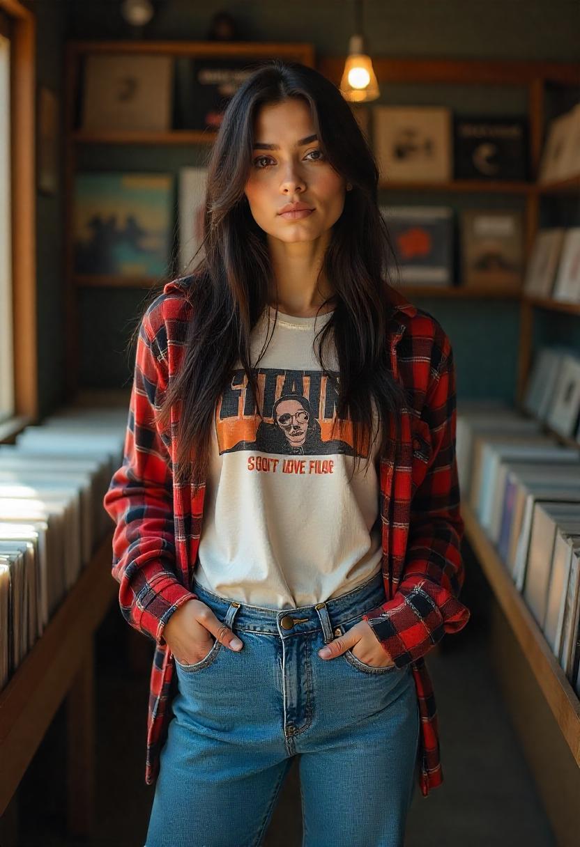 Low Rise Baggy Jeans Outfit Ideas