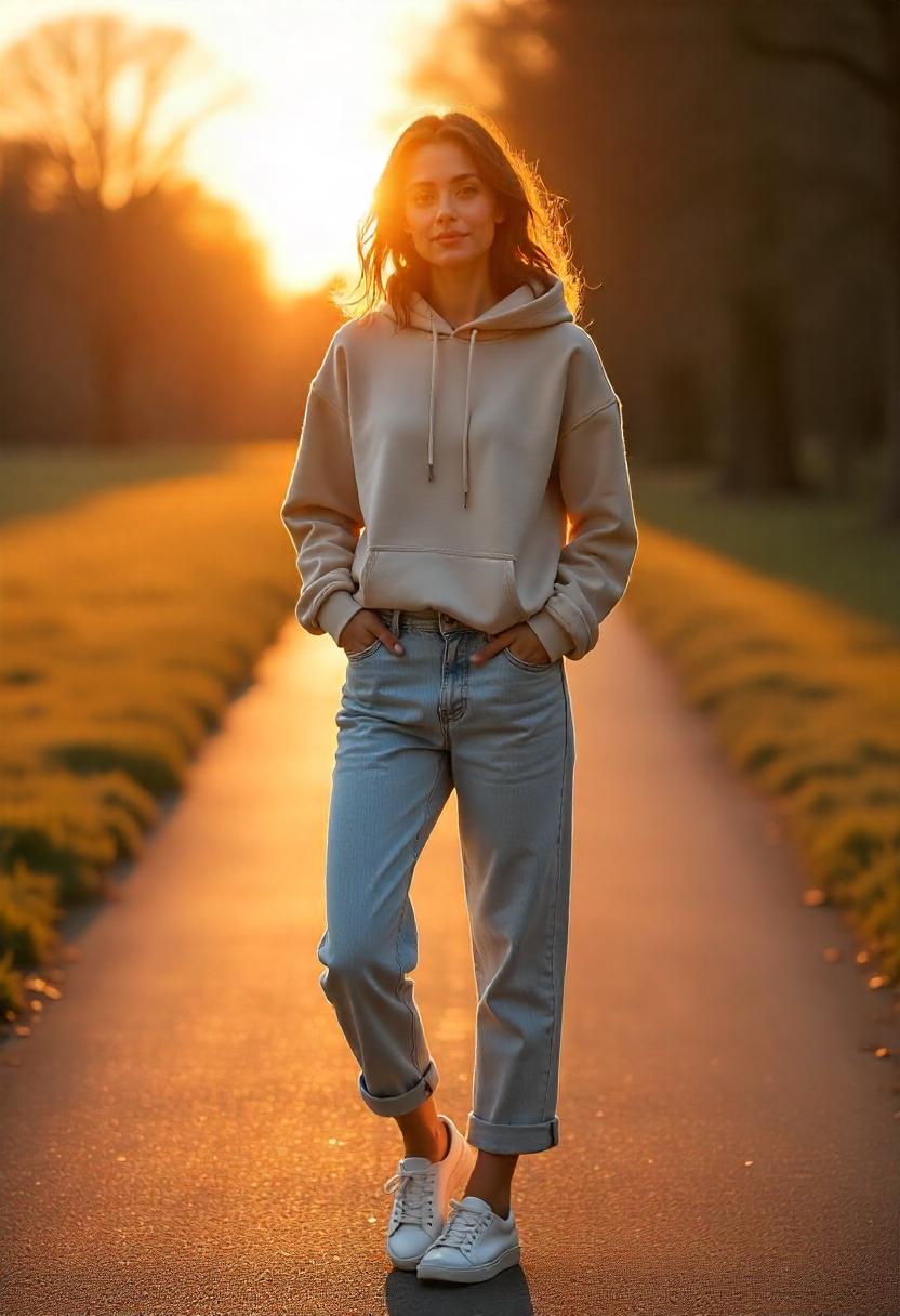 Low Rise Baggy Jeans Outfit Ideas