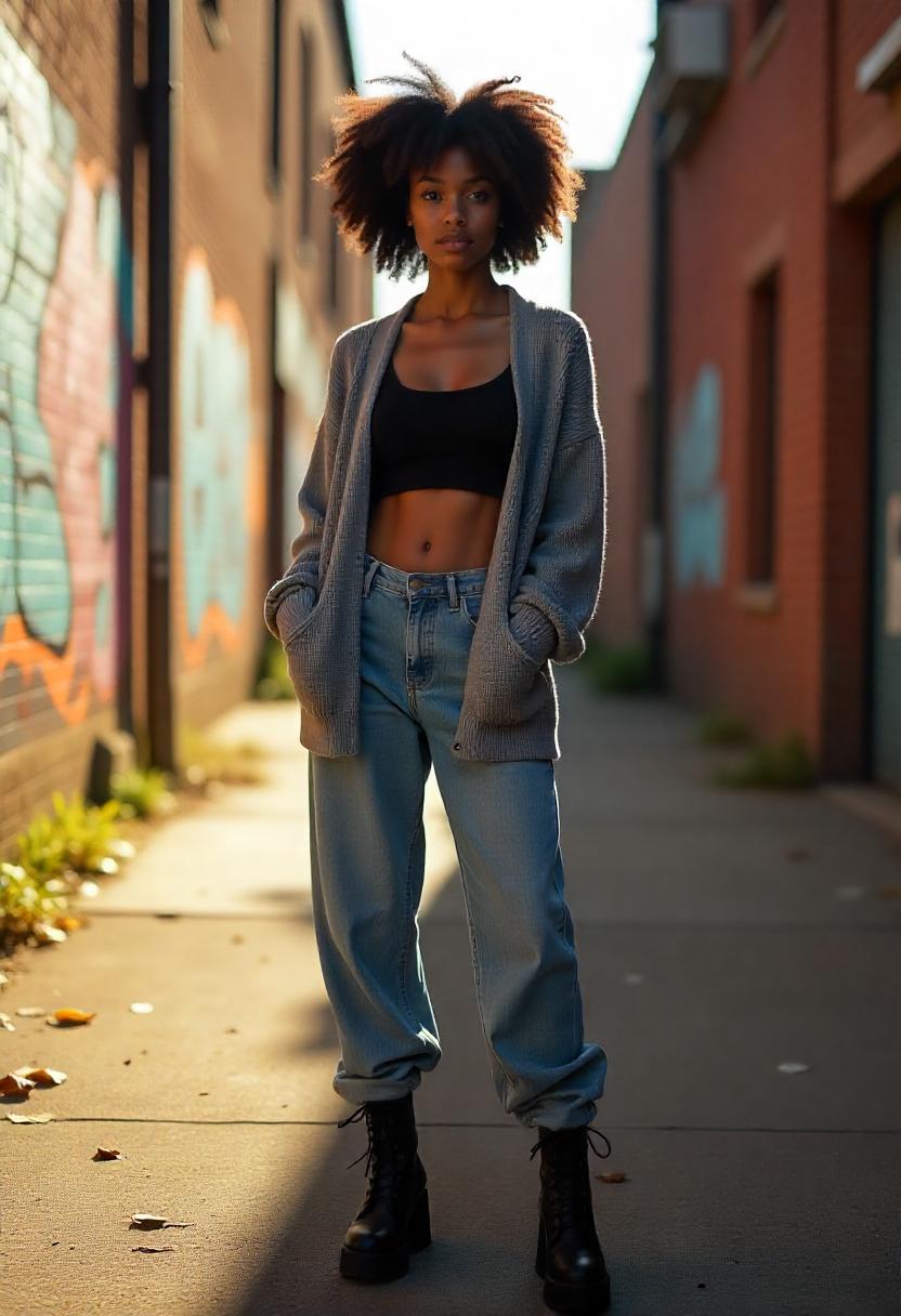How To Style Baggy Jeans