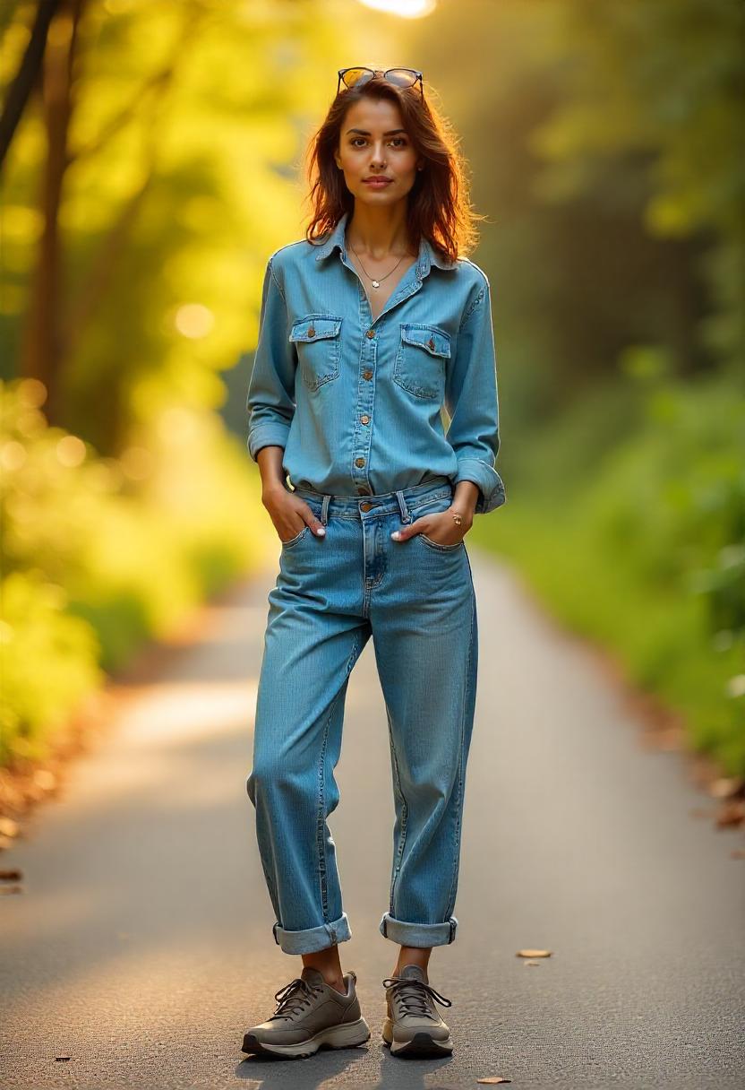 How To Style Baggy Jeans