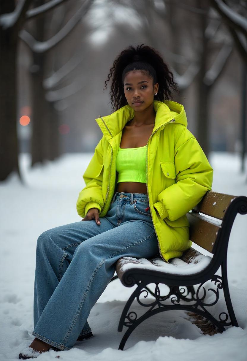 90s Style Baggy Jean Outfits