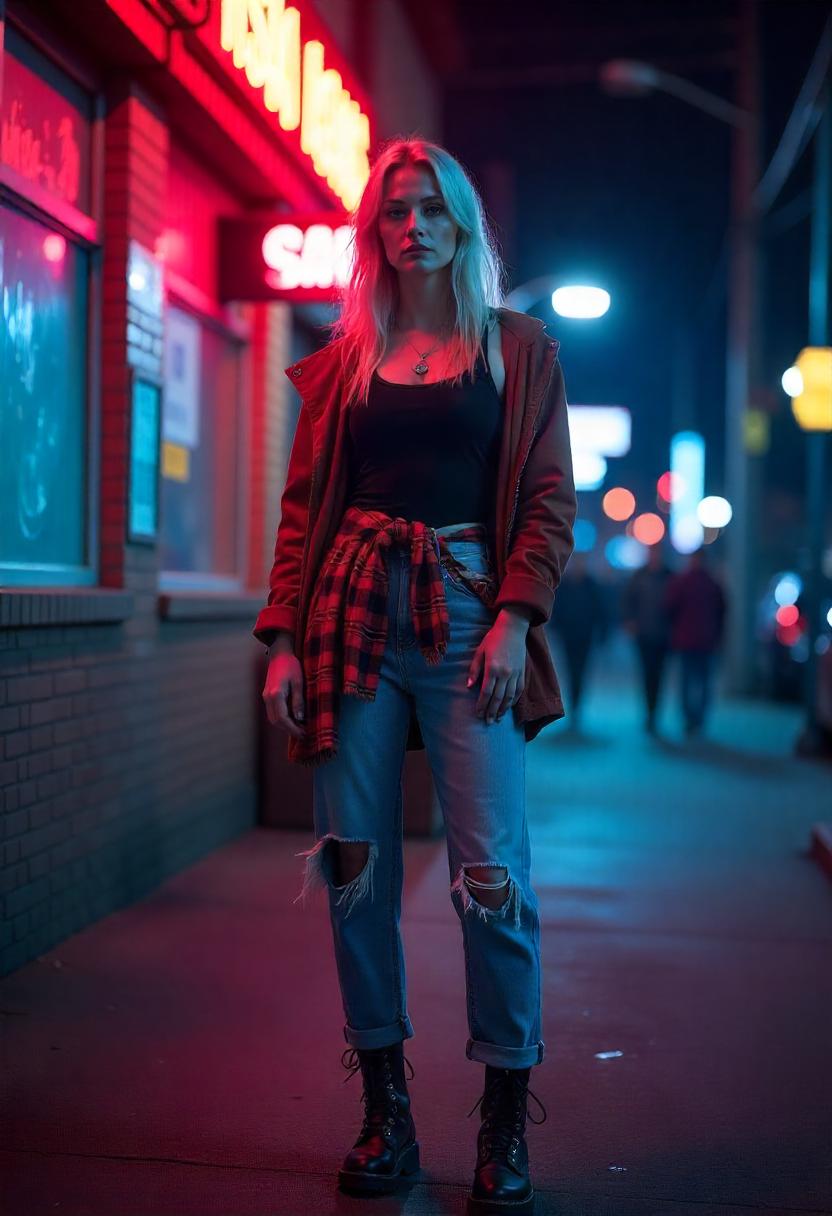 90s Style Baggy Jean Outfits