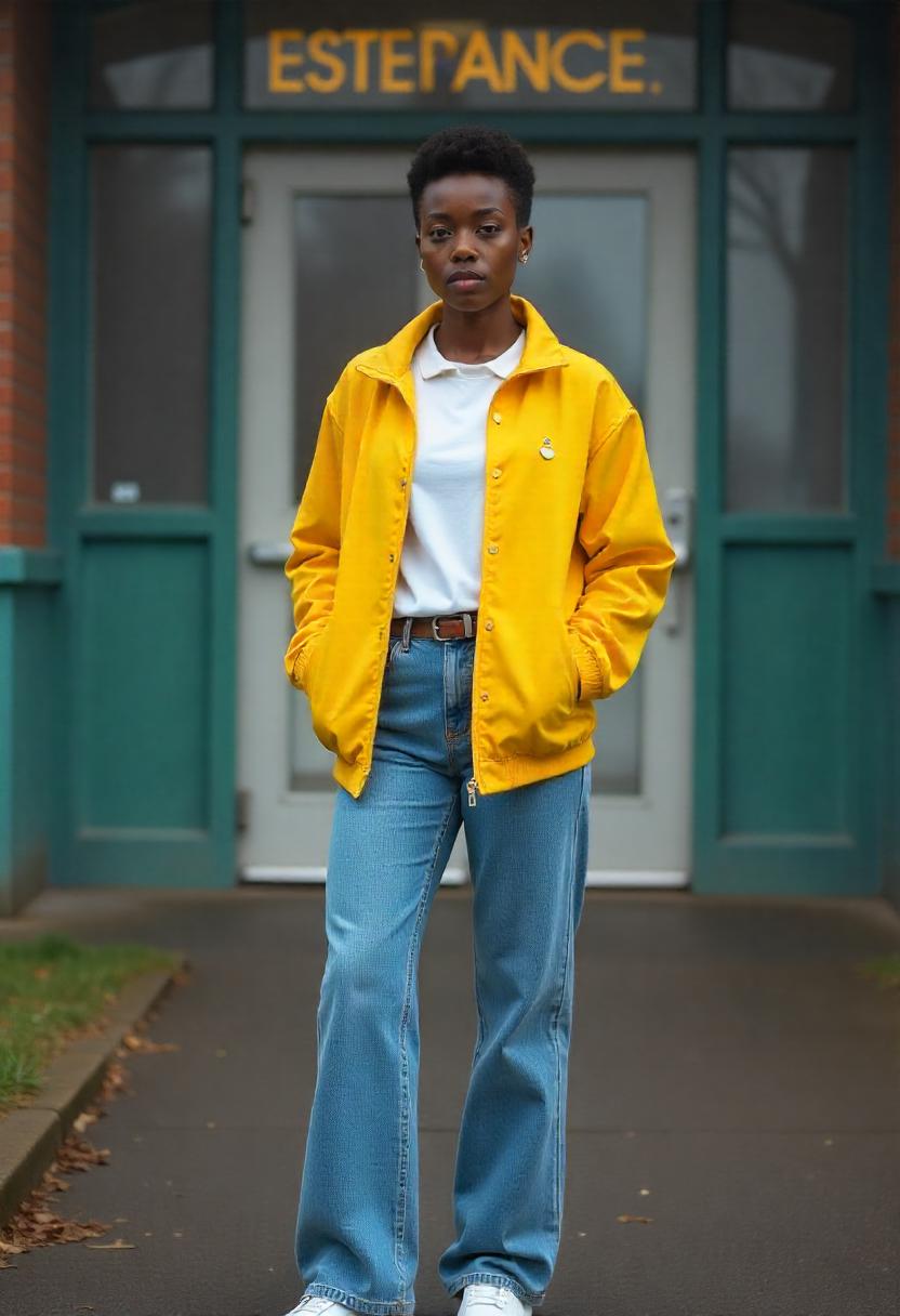 90s Style Baggy Jean Outfits