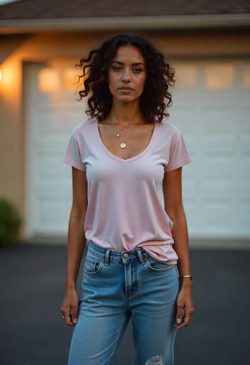 Blue Baggy Jeans Outfit Ideas